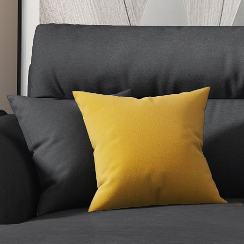 Moderne Kissen -Rücken -Abschnitte Kunstleder Kissen Top Arm Sektionen