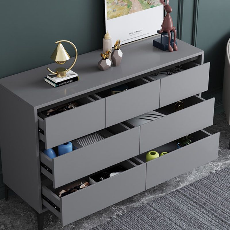 Modern Gray Storage Chest Soft-Close Drawers Wood Dresser for Bedroom Clearhalo 'Bedroom Furniture' 'Dressers & Chests' 'dressers_chests' 'furn' 'furn_dressers_chests' 'Furniture' 1200x1200_d718a1f3-9bb3-43e6-aa30-781797689ef9