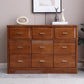 Glam Rubber Wood Storage Chest Home Horizontal Chest with 9 Drawers Clearhalo 'Bedroom Furniture' 'Dressers & Chests' 'dressers_chests' 'furn' 'furn_dressers_chests' 'Furniture' 1200x1200_d7192aa6-3755-4684-936e-f4139f77e6ea