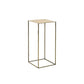 Square Metallic End Table Set Minimalist Frame Sofa Side Table