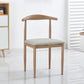 Modern Style Kitchen Leather Dining Chair Ladder Back Side Chair of 16" Wide with Metallic Base Clearhalo ' kitchen&dining_furn' 'Dining Chairs' 'Dining Tables & Seating' 'dining_chair' 'furn' 'furn_dining_chair' 'Furniture' 'furniture_dining_chair' 'Kitchen & Dining Furniture' 'kitchen' 1200x1200_d71de6ee-682f-44a5-887d-37dde575f97b