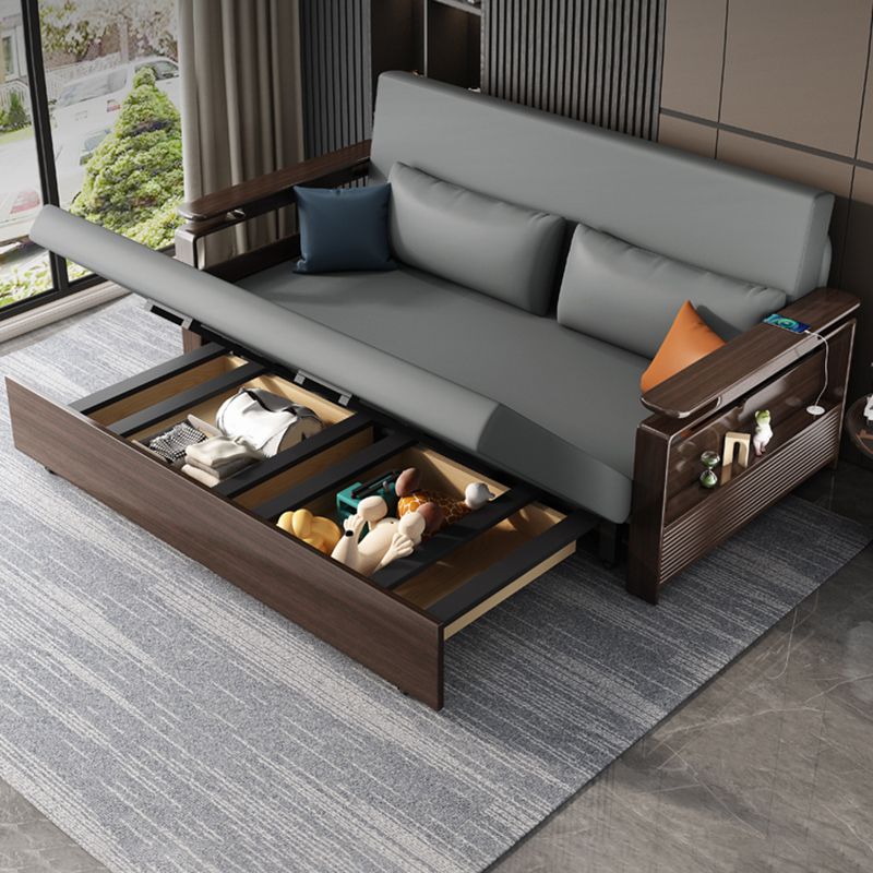 31 "divano dormiente ampio contemporaneo futon grigio divano.