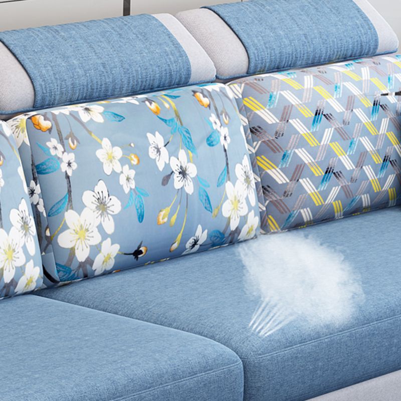 110.2"L √ó 66.93"D √ó 35.43"H Scandinavian High Back Sofa Removable Cushion Sectional Clearhalo 'furn' 'furn_sectionals' 'Furniture' 'furniture_sectionals' 'Living Room Furniture' 'Sectionals' 1200x1200_d723b967-c3c2-4706-aa5d-361b240f3b81