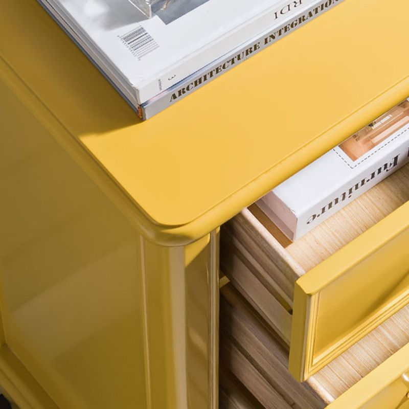 Commode double côtière en frêne, commode de rangement avec tiroirs pour chambre à coucher