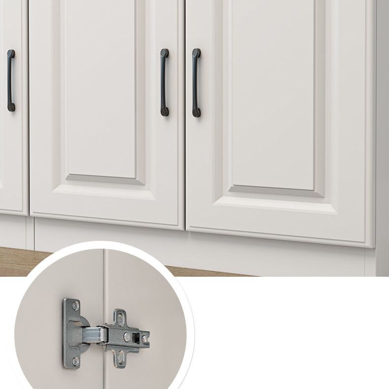 Estantería de madera de ingeniería blanca estantería vertical para oficina