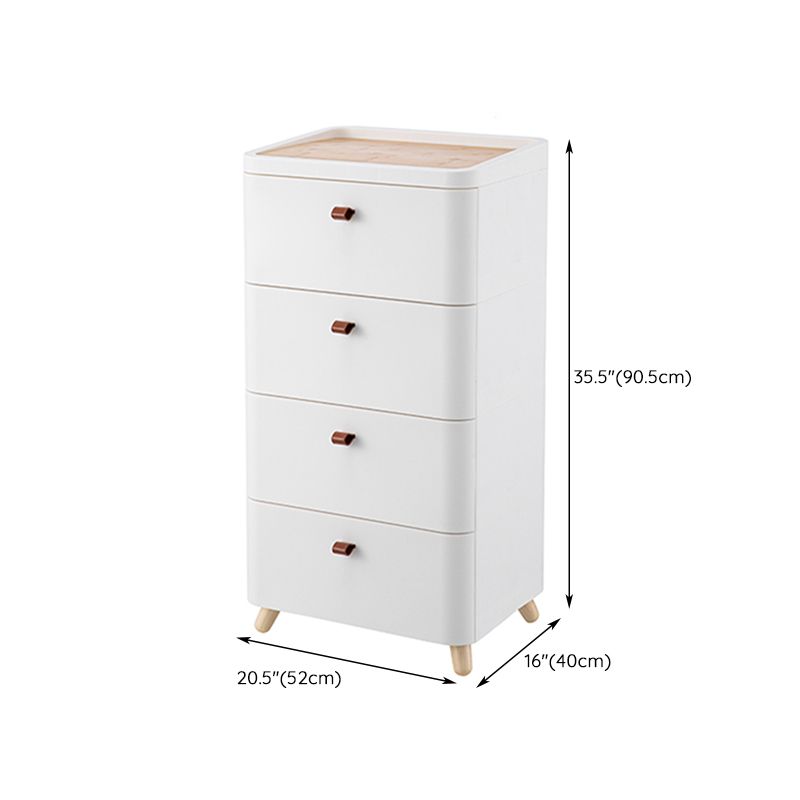 Archivo de cajones de archivos de plástico modernos para la oficina para la oficina