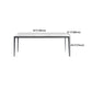 1/4/5/6/7 Pcs Metal Modern Dining Set with Rectangle Table Dinette Set Clearhalo 'Dining Room Sets' 'Dining Tables & Seating' 'dining_room_set' 'furn' 'furn_dining_room_set' 'Furniture' 'furniture_dining_room_set' 'Kitchen & Dining Furniture' 'kitchen&dining_furn' 'kitchen' 1200x1200_d72b61b3-e6d7-42b3-9c71-a5945a5ec7db