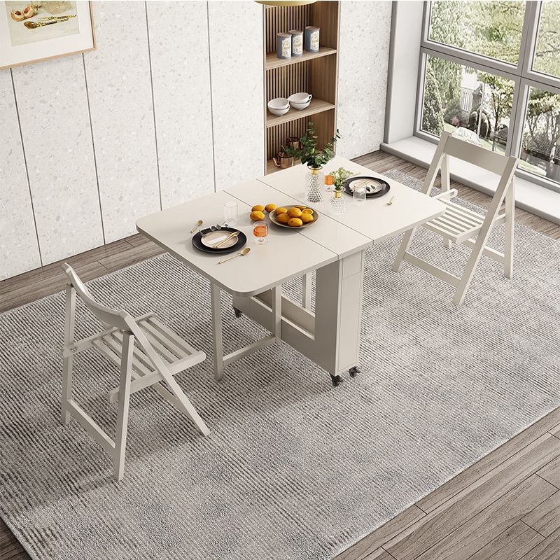 Mid-Century Modern Dining Table Pedestal Base Table for Dining Room,47.2"L x 37.5"L x 28.9"H Clearhalo ' dining_table' 'Dining Tables & Seating' 'Dining Tables' 'furn' 'furn_dining_table' 'Furniture' 'furniture_dining_table' 'Kitchen & Dining Furniture' 'kitchen&dining_furn' 'kitchen' 'kitchen_dining_table' 1200x1200_d72bbcbc-0db7-41bb-ace8-7c5f1d62328d
