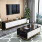 Glass Media Console Glam Media Console TV Stand with Drawers Clearhalo 'furn' 'furn_tv_stands_entertainment_centers' 'Furniture' 'Living Room Furniture' 'TV Stands & Entertainment Centers' 'TV Stands & Media Storage Furniture' 'tv_stands_entertainment_centers' 1200x1200_d72d9ee7-2ac8-4d67-bd35-46b20e0ae2e8