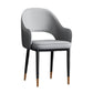 Silla de comedor de estilo contemporáneo silla de brazo con tapicería