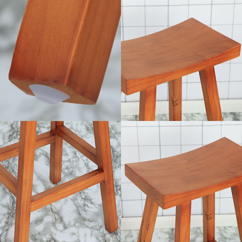 Industrial Solid Wood Bar Stool Backless Counter Stool for Outdoor Clearhalo 'Bar Furniture' 'Bar Stools' 'bar_stools' 'furn' 'furn_bar_stools' 'Furniture' 'Kitchen & Dining Furniture' 1200x1200_d731f8d6-2cd2-437c-9e5b-fc2990699137