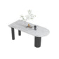 Modern Style Dining Table White Sintered Stone Dining Table with Black Base for Kitchen Clearhalo 'Dining Tables & Seating' 'Dining Tables' 'dining_table' 'furn' 'furn_dining_table' 'Furniture' 'furniture_dining_table' 'Kitchen & Dining Furniture' 'kitchen' 'kitchen_dining_table' 1200x1200_d733a605-69f9-46f2-9165-b944b02feaa7