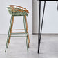 Contemporary Milk Tea Shop Footrest Matte Finish Metal Bar Stool Clearhalo 'Bar Furniture' 'Bar Stools' 'bar_stools' 'furn' 'furn_bar_stools' 'Furniture' 'furniture_bar_stools' 'Kitchen & Dining Furniture' 1200x1200_d7353434-0746-4806-beb3-eb7494a9c54a