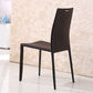 Minimalist Style Stacking Dining Chairs Solid Back Leather Chairs for Home (Set of 2) Clearhalo ' kitchen&dining_furn' 'Dining Chairs' 'Dining Tables & Seating' 'dining_chair' 'furn' 'furn_dining_chair' 'Furniture' 'furniture_dining_chair' 'Kitchen & Dining Furniture' 'kitchen' 1200x1200_d7354eaa-4e93-49e9-b71a-fa2d06f994f3