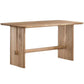 Causal Solid Wood Standard Dining Table Khaki Rectangle Shape Dining Table for Kitchen Clearhalo ' dining_table' 'Dining Tables & Seating' 'Dining Tables' 'furn' 'furn_dining_table' 'Furniture' 'furniture_dining_table' 'Kitchen & Dining Furniture' 'kitchen&dining_furn' 'kitchen' 'kitchen_dining_table' 1200x1200_d735b88b-f7eb-4fbf-b0e9-787ae505ef27