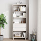 4-Shelf Wood Standard Bookcase Contemporary Book Shelf,67''H x 23.6''W Clearhalo 'Bookcases' 'furn' 'furn_bookcases' 'Furniture' 'furniture_bookcases' 'kitchen' 'kitchen_bookcases' 'Living Room Furniture' 'Office Furniture' 1200x1200_d7375784-5b4e-47a7-9e36-045557682b0b