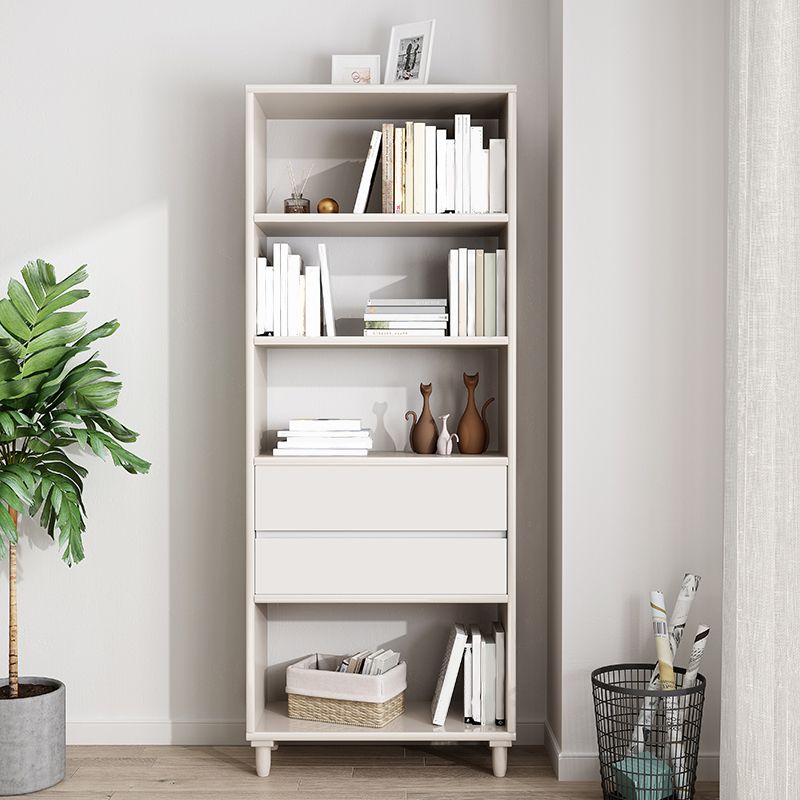 4-Shelf Wood Standard Bookcase Contemporary Book Shelf,67''H x 23.6''W Clearhalo 'Bookcases' 'furn' 'furn_bookcases' 'Furniture' 'furniture_bookcases' 'kitchen' 'kitchen_bookcases' 'Living Room Furniture' 'Office Furniture' 1200x1200_d7375784-5b4e-47a7-9e36-045557682b0b