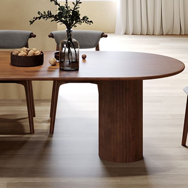 Free Form Dining Table Pinewood Table Contemporary with 3 Legs Clearhalo ' dining_table' 'Dining Tables & Seating' 'Dining Tables' 'furn' 'furn_dining_table' 'Furniture' 'furniture_dining_table' 'Kitchen & Dining Furniture' 'kitchen&dining_furn' 'kitchen' 'kitchen_dining_table' 1200x1200_d738ba61-bc01-4e3f-9561-6ad07698e2d5
