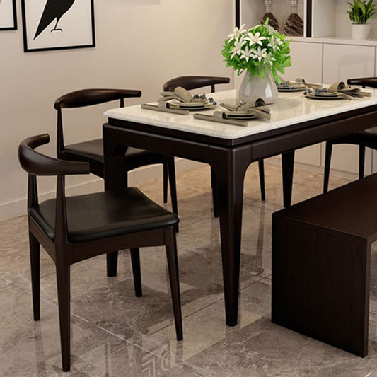 Modern Style Open Back Chair Dining Armless Side Chair with Wooden Legs Clearhalo 'Dining Chairs' 'Dining Tables & Seating' 'dining_chair' 'furn' 'furn_dining_chair' 'Furniture' 'Kitchen & Dining Furniture' 1200x1200_d739ec63-efdc-4375-83f2-6c7394b5d99a