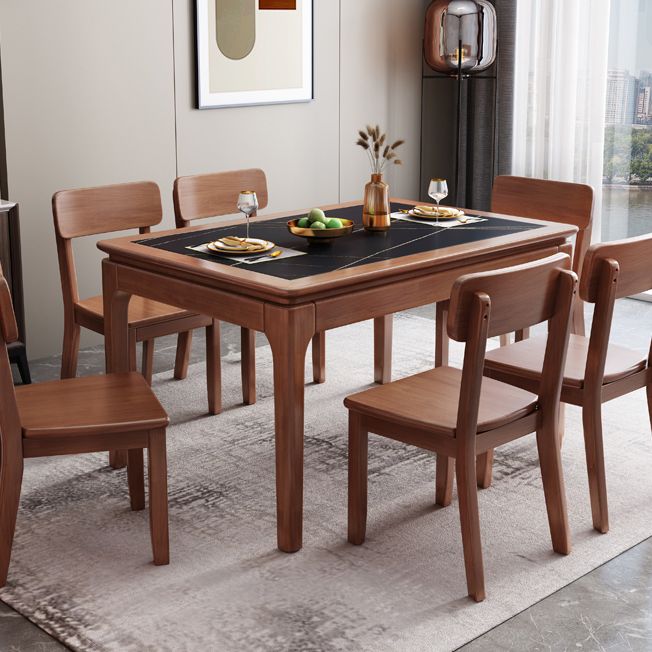 Rectangle 4-foot Dining Room Collection Midcentury Style Dining Table for Home Clearhalo ' dining_table' 'Dining Tables & Seating' 'Dining Tables' 'furn' 'furn_dining_table' 'Furniture' 'furniture_dining_table' 'Kitchen & Dining Furniture' 'kitchen&dining_furn' 'kitchen' 'kitchen_dining_table' 1200x1200_d73a4156-9201-42fb-b047-beb8d0ed1893