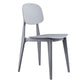 Contemporary Home Side Chair Open Back Plastic 32" H Dining Room Chair Clearhalo ' kitchen&dining_furn' 'Dining Chairs' 'Dining Tables & Seating' 'dining_chair' 'Furniture' 'furniture_dining_chair' 'Kitchen & Dining Furniture' 'kitchen' 1200x1200_d73bd0a5-85c6-4100-a52a-8cf85a0dc815