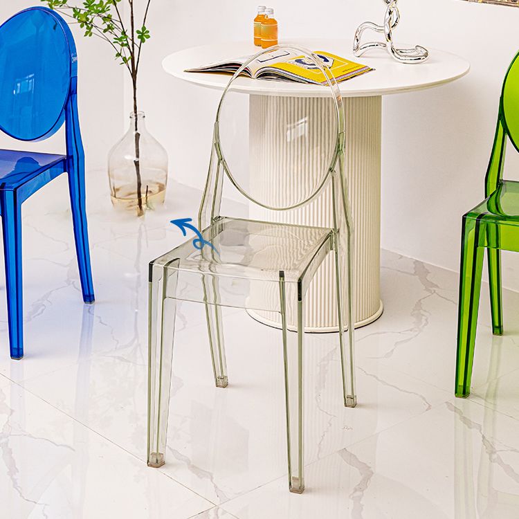 Scandinavian Stackable Plastic Side Chairs Open Back Side Chair Clearhalo 'Dining Chairs' 'Dining Tables & Seating' 'dining_chair' 'furn' 'furn_dining_chair' 'Furniture' 'furniture_dining_chair' 'Kitchen & Dining Furniture' 1200x1200_d73cd186-cb28-41cc-80e6-be385750feda