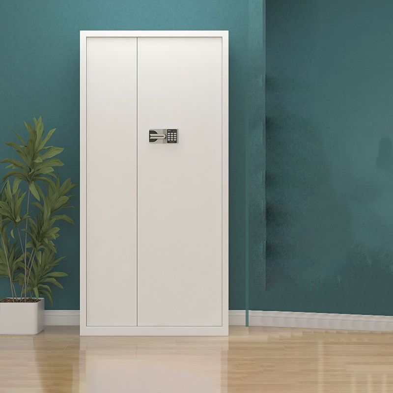 Contemporary File Cabinets Metal Frame Vertical File Cabinet with Lock Clearhalo 'Filing Cabinets' 'filling_cabinets' 'furn' 'furn_filling_cabinets' 'Furniture' 'Office Furniture' 1200x1200_d7467da8-326a-41d6-abd2-128f360909ba