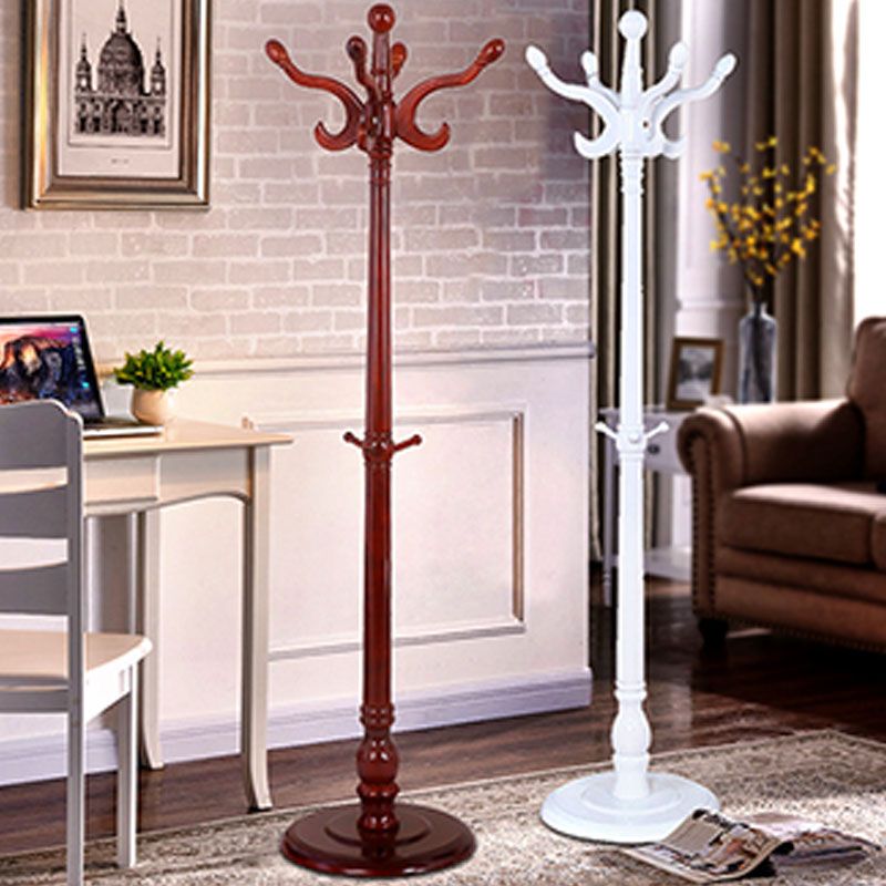 Bois de cintre de manteau traditionnel 5 ou plus Kit d'entrée de rangement