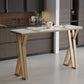 Glam 1/2/5 Pieces Sintered Stone Bar Table Set Rectangular Counter Set for Home Use Clearhalo 'Bar Furniture' 'furn' 'furn_home_bar_bar_sets' 'Furniture' 'Home Bars & Bar Sets' 'home_bar_bar_sets' 'Kitchen & Dining Furniture' 1200x1200_d751b37a-776b-4e63-9ab9-7ec0f9011026