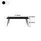 Industrial Style Stone Dining Table 4 Legs Dining Room Collection for Indoor Clearhalo 'Dining Tables & Seating' 'Dining Tables' 'dining_table' 'furn' 'furn_dining_table' 'Furniture' 'furniture_dining_table' 'Kitchen & Dining Furniture' 'kitchen' 'kitchen_dining_table' 1200x1200_d7522e95-9808-41e9-bf0a-7e88f7e94e03