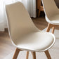 Glam Style Upholstered Armless Dining Chairs with Wooden Legs Side Chairs for Home Use Clearhalo ' kitchen&dining_furn' 'Dining Chairs' 'Dining Tables & Seating' 'dining_chair' 'Furniture' 'furniture_dining_chair' 'Kitchen & Dining Furniture' 'kitchen' 1200x1200_d7538091-af33-41ba-8e37-0d5b4858b7f2