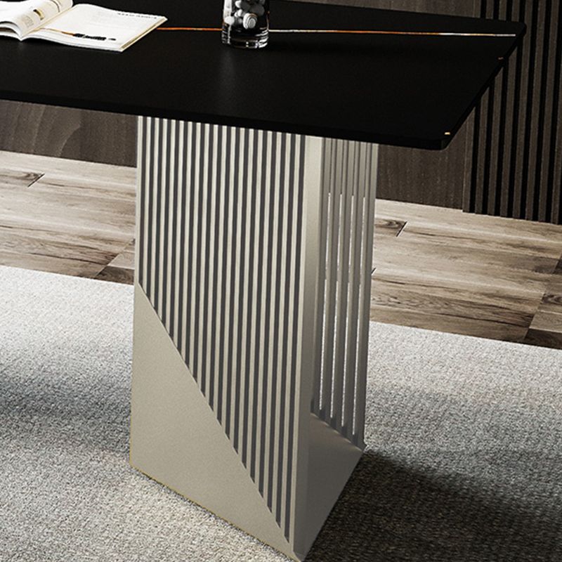 灰色の椅子を備えたメタルダイネットセット1/2/4/7 PCSグラムダイニングテーブルセット