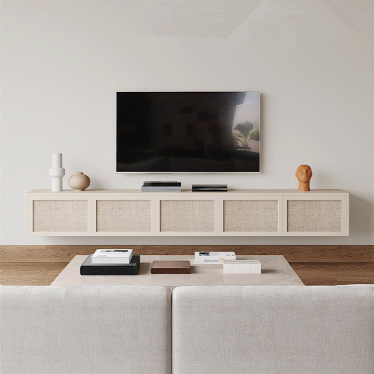 Scandinavian TV Media Stand Wooden TV Console for Living Room Clearhalo 'furn' 'furn_tv_stands_entertainment_centers' 'Furniture' 'Living Room Furniture' 'TV Stands & Entertainment Centers' 'TV Stands & Media Storage Furniture' 'tv_stands_entertainment_centers' 1200x1200_d756a038-e429-4acb-8a50-8eb5bec39d7b