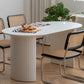 Contemporary Dining Table Pine Solid Wood Table with Double Pedestal for Home Kitchen Dinner Clearhalo ' dining_table' 'Dining Tables & Seating' 'Dining Tables' 'furn' 'furn_dining_table' 'Furniture' 'furniture_dining_table' 'Kitchen & Dining Furniture' 'kitchen&dining_furn' 'kitchen' 'kitchen_dining_table' 1200x1200_d75707a8-c8ae-4b3d-b194-d301e2e48bd7