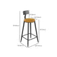 1/7 Pieces Bar Table Set Industrial Style Rectangle Solid Wood Pub Set