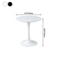 Simple MDF Round Shape Dining Tale Standard Kitchen Dining Table with Tulip Base Clearhalo ' dining_table' 'Dining Tables & Seating' 'Dining Tables' 'furn' 'furn_dining_table' 'Furniture' 'furniture_dining_table' 'Kitchen & Dining Furniture' 'kitchen&dining_furn' 'kitchen' 'kitchen_dining_table' 1200x1200_d75ea6b0-b3df-4bfc-88ea-4ef797622bb1