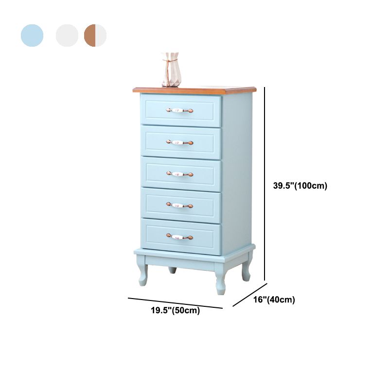 Testa del cassa in legno in legno in stile moderno con maniglia in ceramica