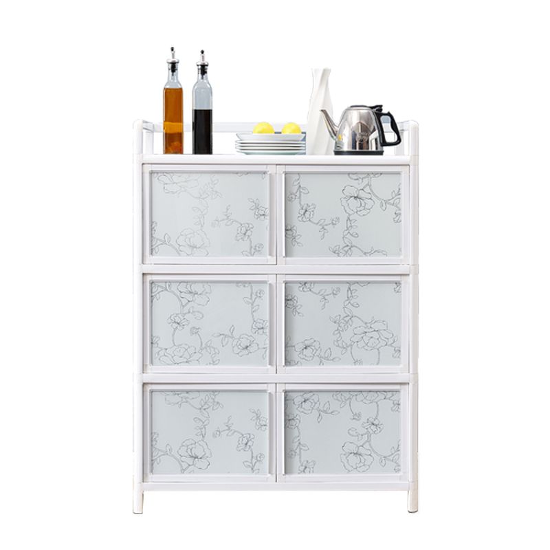 Contemporary Modern Glass Doors Sideboard Dining Room Sideboard Clearhalo 'buffet_sideboard' 'Buffets & Sideboards' 'furn' 'furn_buffet_sideboard' 'Furniture' 'furniture_buffet_sideboard' 'Kitchen & Dining Furniture' 1200x1200_d7639230-9b46-40f0-b874-2bb64325ea6d