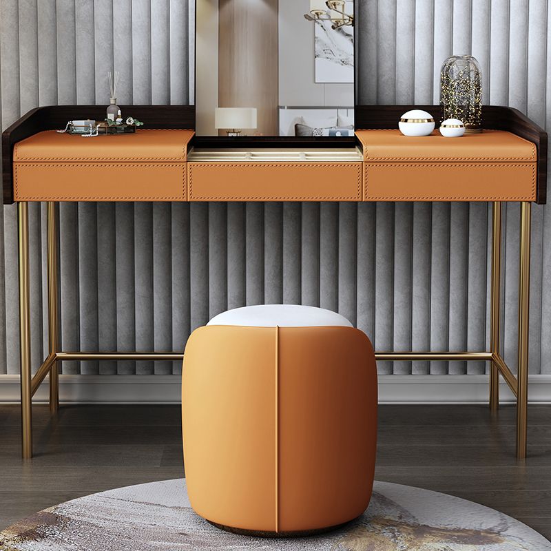 Glam da 17,72 "vanità per trucco in legno con 2 cassetti per la camera da letto