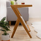 Rustic Abstract Side Table Rectangular Rattan Sofa Side Accent Table