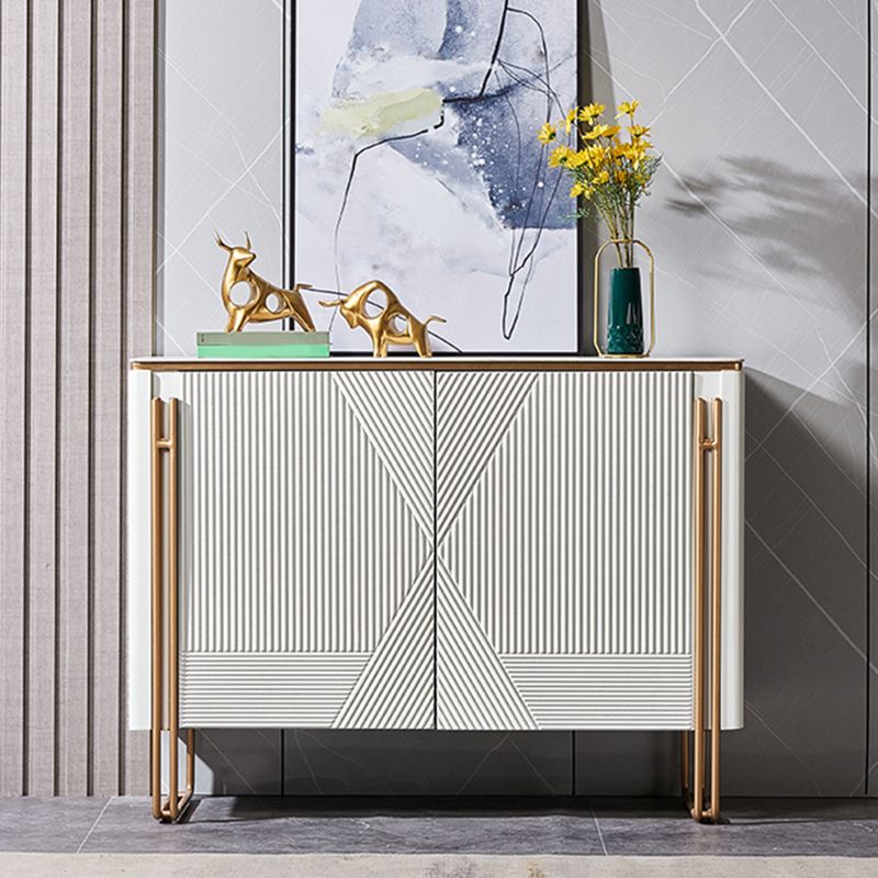 Panneau latéral en bois d'ingénierie en pierre moderne pour le salon