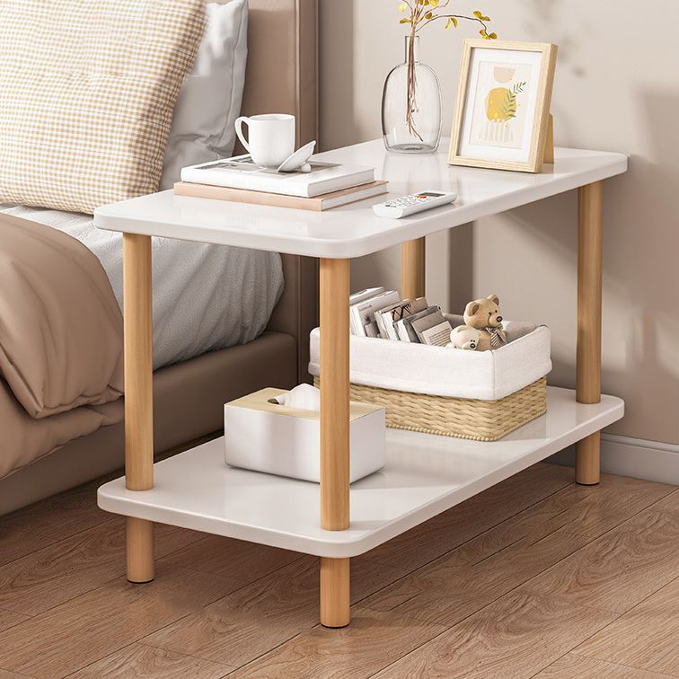 モダンなスタイルの本棚木製オープンバックエタゲールの本棚