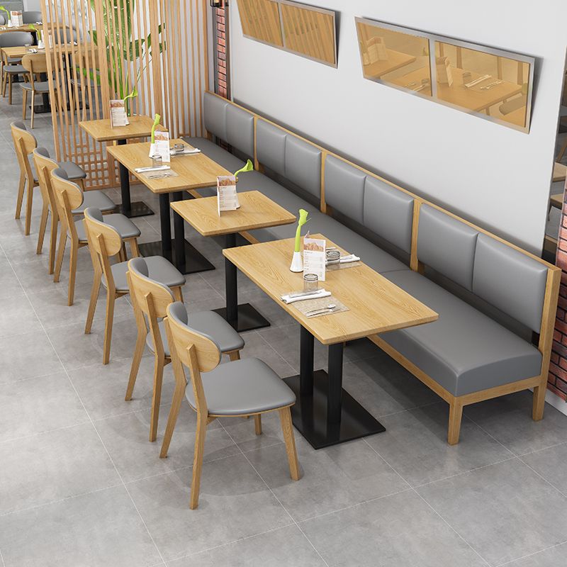 Industrial Dining Table Black Metal Base Table for Home Kitchen Dinner Clearhalo ' dining_table' 'Dining Tables & Seating' 'Dining Tables' 'furn' 'furn_dining_table' 'Furniture' 'furniture_dining_table' 'Kitchen & Dining Furniture' 'kitchen&dining_furn' 'kitchen' 'kitchen_dining_table' 1200x1200_d76b958a-060f-41da-9b67-af2d9ee7d61f