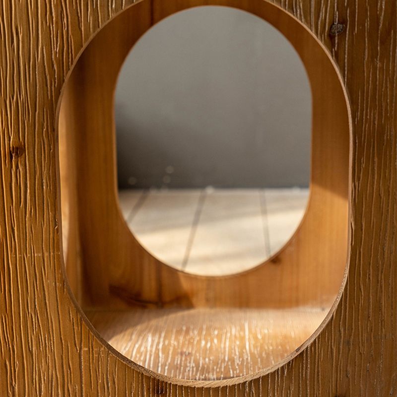 Tavolo laterale accento a forma geometrica tavolo da camera da letto semplice