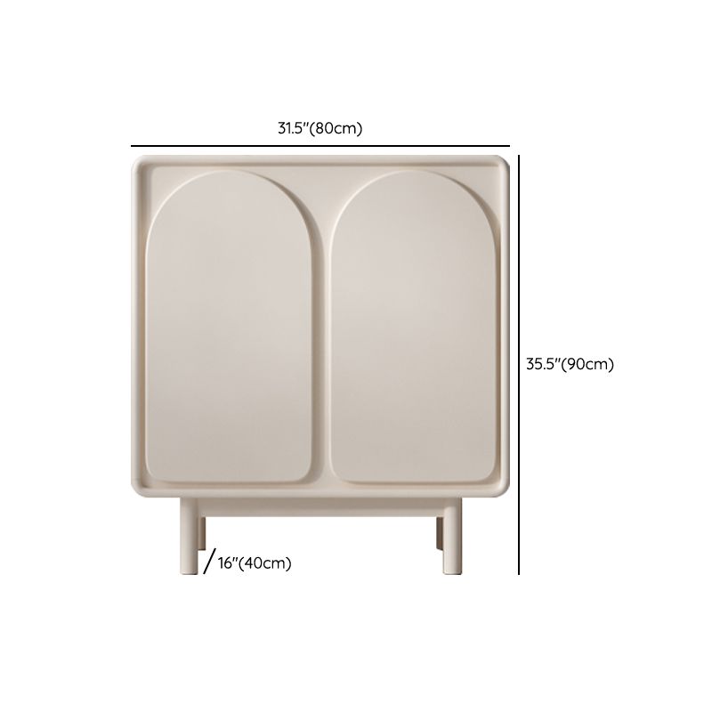 Modern & Contemporary Side Board Wood Sideboard Table with Cabinets Clearhalo 'buffet_sideboard' 'Buffets & Sideboards' 'furn' 'furn_buffet_sideboard' 'Furniture' 'Kitchen & Dining Furniture' 1200x1200_d7773310-2772-4019-9ff6-c767774f919f