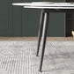 Modern Sintered Stone Dining Round Table Set 1/4/5/6/7 Pieces Dining Set