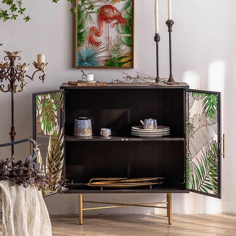 ESPLAGGIO DI METALE CONTEMPOURANTE PORSO DI VETRO Display per soggiorno per soggiorno