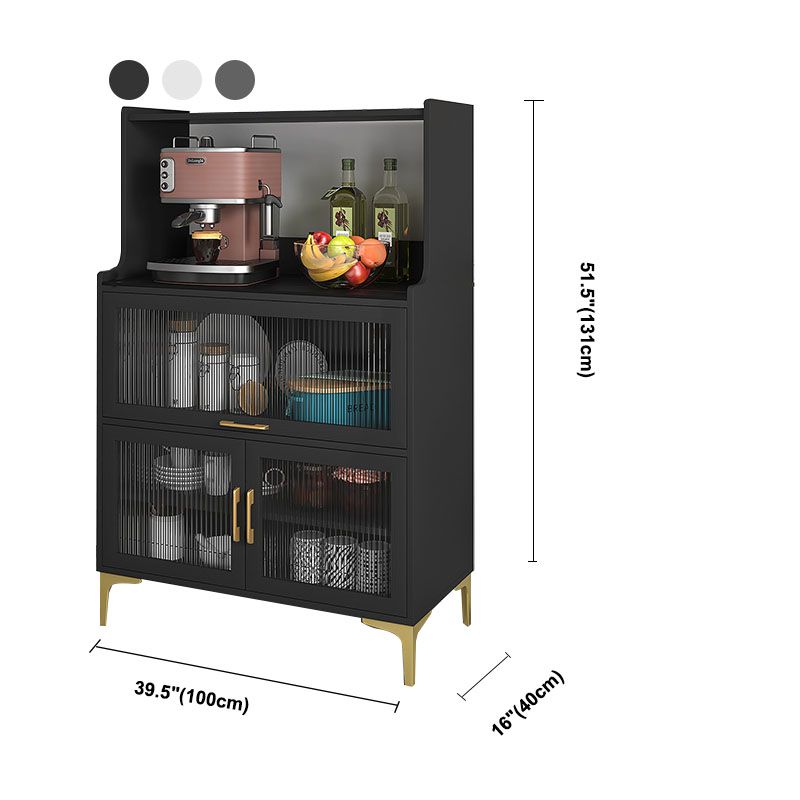 Server da pranzo in legno multiboard in stile moderno in 3 colori