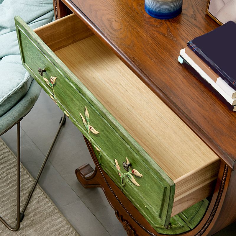 Toracs verticale da 16 "tradizionale petto di stoccaggio in legno massiccio con 3 cassetti