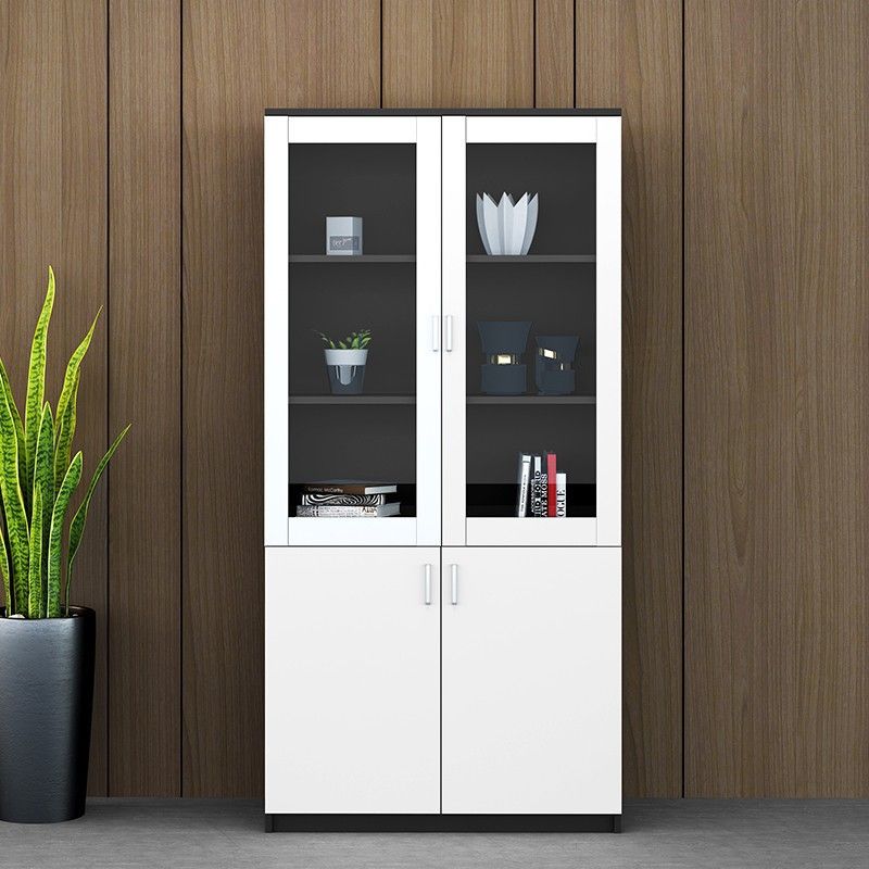 Industrial Cabinet Wood Adjustable Storage Shelves Filing Cabinet Clearhalo 'Filing Cabinets' 'filling_cabinets' 'furn' 'furn_filling_cabinets' 'Furniture' 'Office Furniture' 1200x1200_d77f6b04-e30a-4695-94c0-7fa288be0832